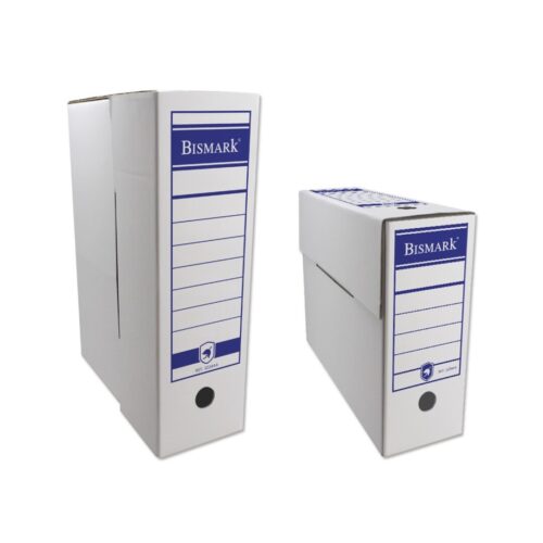 Bismark Caja de Archivo Definitivo Tamao Folio - Color Blanco