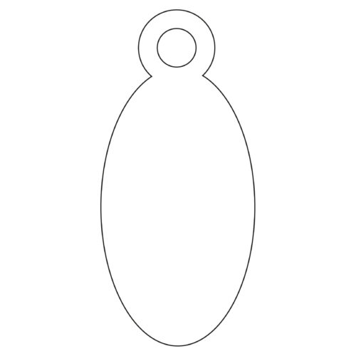 Apli Etiquetas Colgantes Blancas 11 x 24mm 1.000 U.