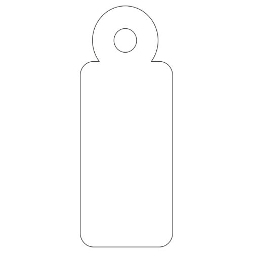 Apli Etiquetas Colgantes Blancas 13 x 34mm 1.000 U.