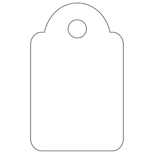 Apli Etiquetas Colgantes Blancas 15 x 24mm 1.000 U.