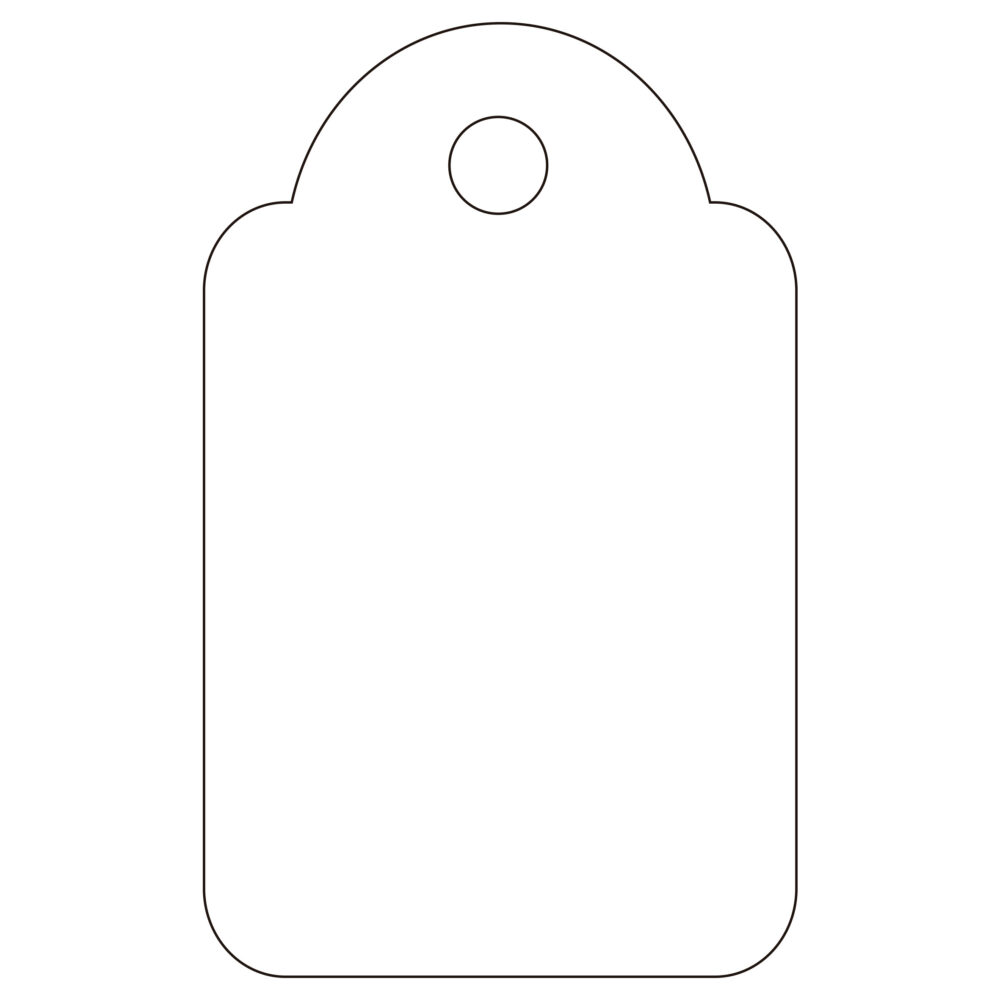 Apli Etiquetas Colgantes Blancas 18 x 29mm 1.000 U.