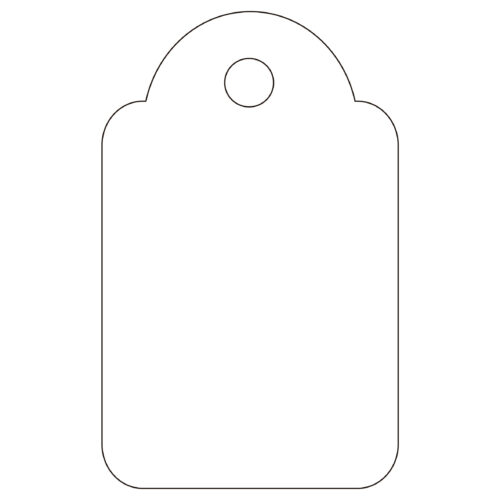 Apli Etiquetas Colgantes Blancas 18 x 29mm 1.000 U.