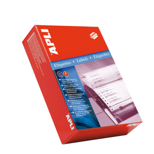 Apli Etiquetas en Continuo 73.7 x 23.3mm - 2 500 Hojas