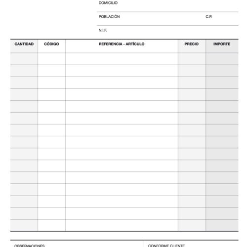 Apli Talonario Albaran 1/4 Natural Lito A-118 - Papel Autocopiativo - 4 Hojas por Juego - Numerado - Tamao 210x148mm - Natural