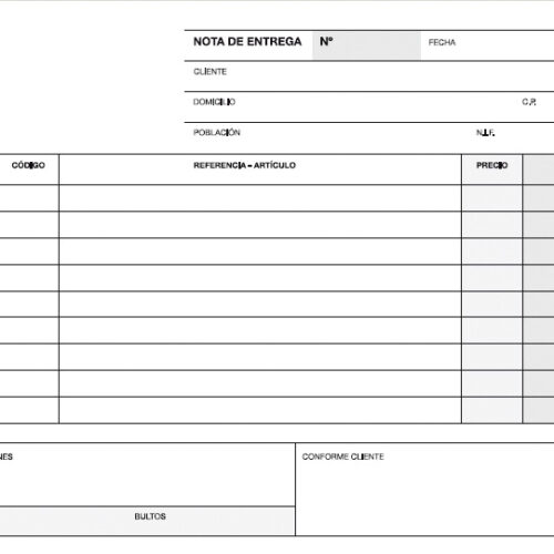 Apli Talonario Entrega 1/8 Apaisado Duplicado - Formato Apaisado - 2 Copias - Numeracion Secuencial - Papel Autocopiativo - Blanco