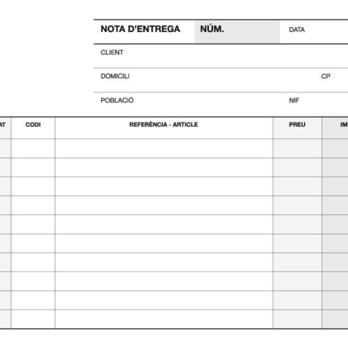 Apli Talonario Entrega 1/8 Apaisado Duplicado - Formato Apaisado - 2 Copias - Numeracion Secuencial - Papel Autocopiativo - Catalogo de Productos - Blanco
