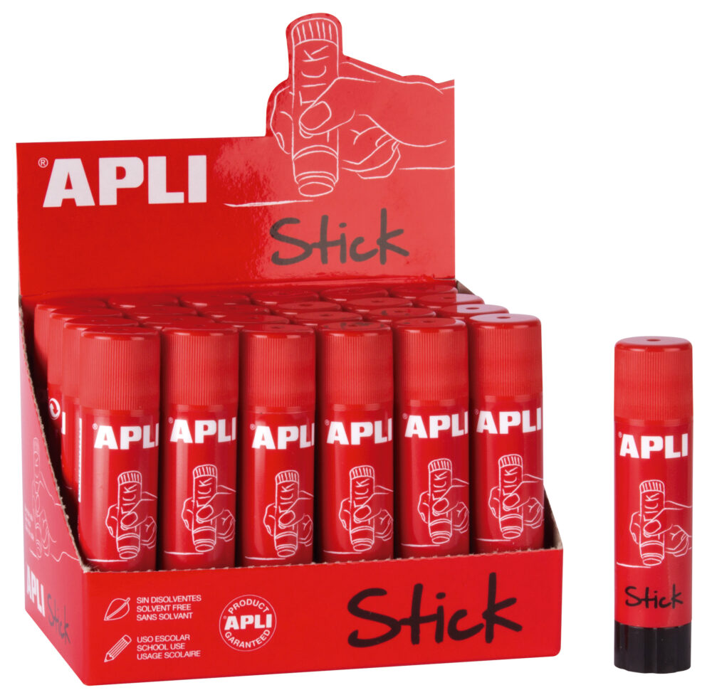 Apli Barra Pegamento Adhesivo 10g - Facil Aplicacion - Secado Rapido - Transparente