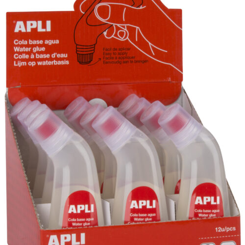 Apli Cola Base Agua 70ml - Facil Aplicacion - Secado Rapido - Resistente al Agua - Transparente