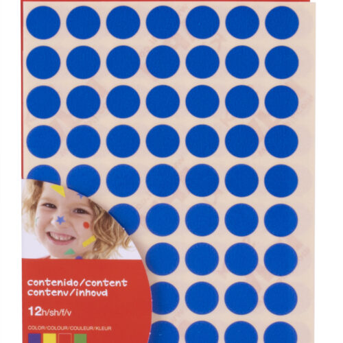 Apli Bolsa de Gomets Adhesivo Permanente - 1032 Gomets - Colores, Formas y Tamaos Surtidos - Normas EN-71 y FSC - Adhesivo Base Agua - Libres de Disolventes - Papeles ECF - Materiales 100% Reciclables