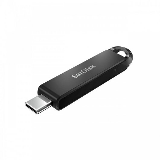 Sandisk Ultra Memoria USB-C 3.1 Gen1 64GB 150MB/s - Color Negro (Pendrive)