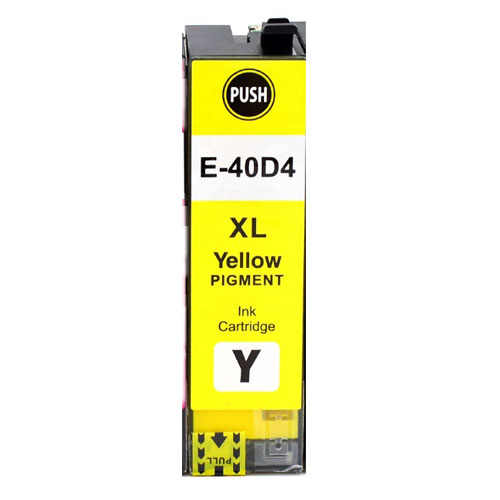 Epson T40D4 Amarillo Cartucho de Tinta Pigmentada Generico - Reemplaza C13T40D440/C13T40C440