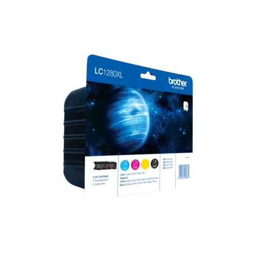 Brother LC1280XL Pack de 4 Cartuchos de Tinta Originales - LC1280XLVALBP