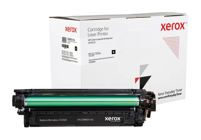 Xerox Everyday HP CE260X Negro Cartucho de Toner Generico - Reemplaza 649X