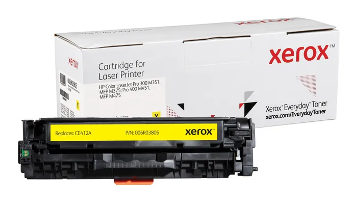 Xerox Everyday HP CE412A Amarillo Cartucho de Toner Generico - Reemplaza 305A