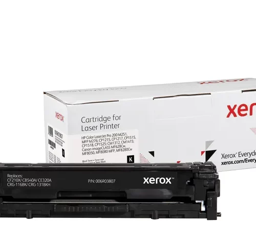 Xerox Everyday HP CB540A/CE320A/CF210X Negro Cartucho de Toner Generico - Reemplaza 125A/128A/131X