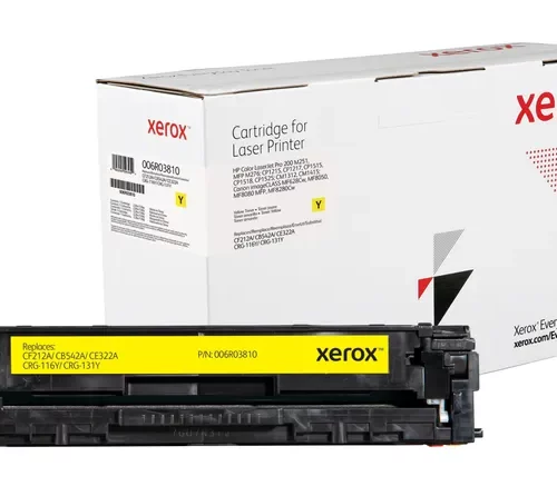 Xerox Everyday HP CB542A/CE322A/CF212A Amarillo Cartucho de Toner Generico - Reemplaza 125A/128A/131A