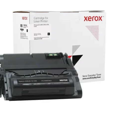 Xerox Everyday HP Q5942A/Q1338A Negro Cartucho de Toner Generico - Reemplaza 42A/38A