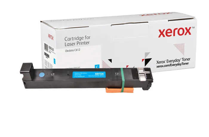 Xerox Everyday OKI C612 Cyan Cartucho de Toner Generico - Reemplaza 46507507