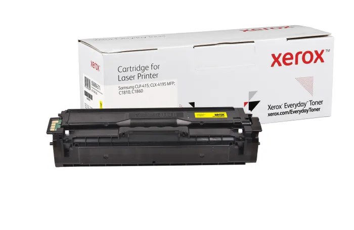 Xerox Everyday Samsung CLP415/CLX4195 Amarillo Cartucho de Toner Generico - Reemplaza CLT-Y504S/SU502A