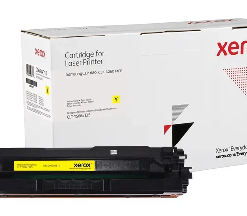 Xerox Everyday Samsung CLP680/CLX6260 Amarillo Cartucho de Toner Generico - Reemplaza CLT-Y506L/CLT-Y506S/SU515A/SU524A
