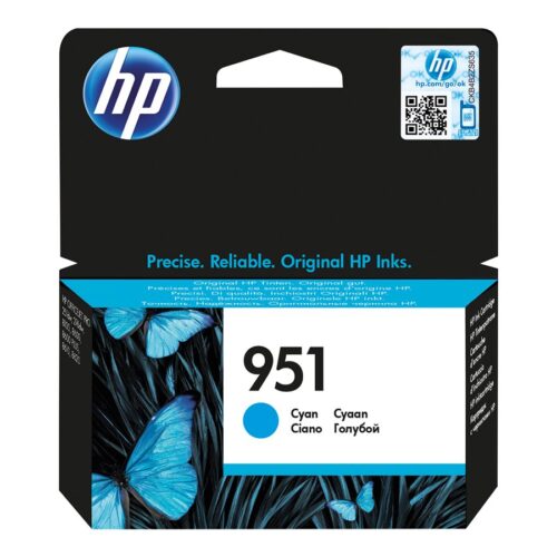 HP 951 Cyan Cartucho de Tinta Original - CN050AE
