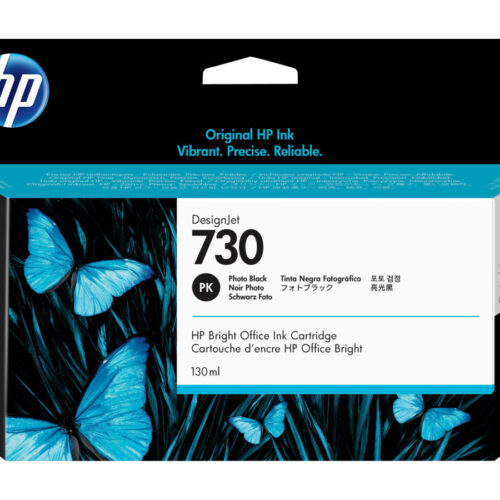 HP 730 Negro Photo Cartucho de Tinta Original - P2V67A