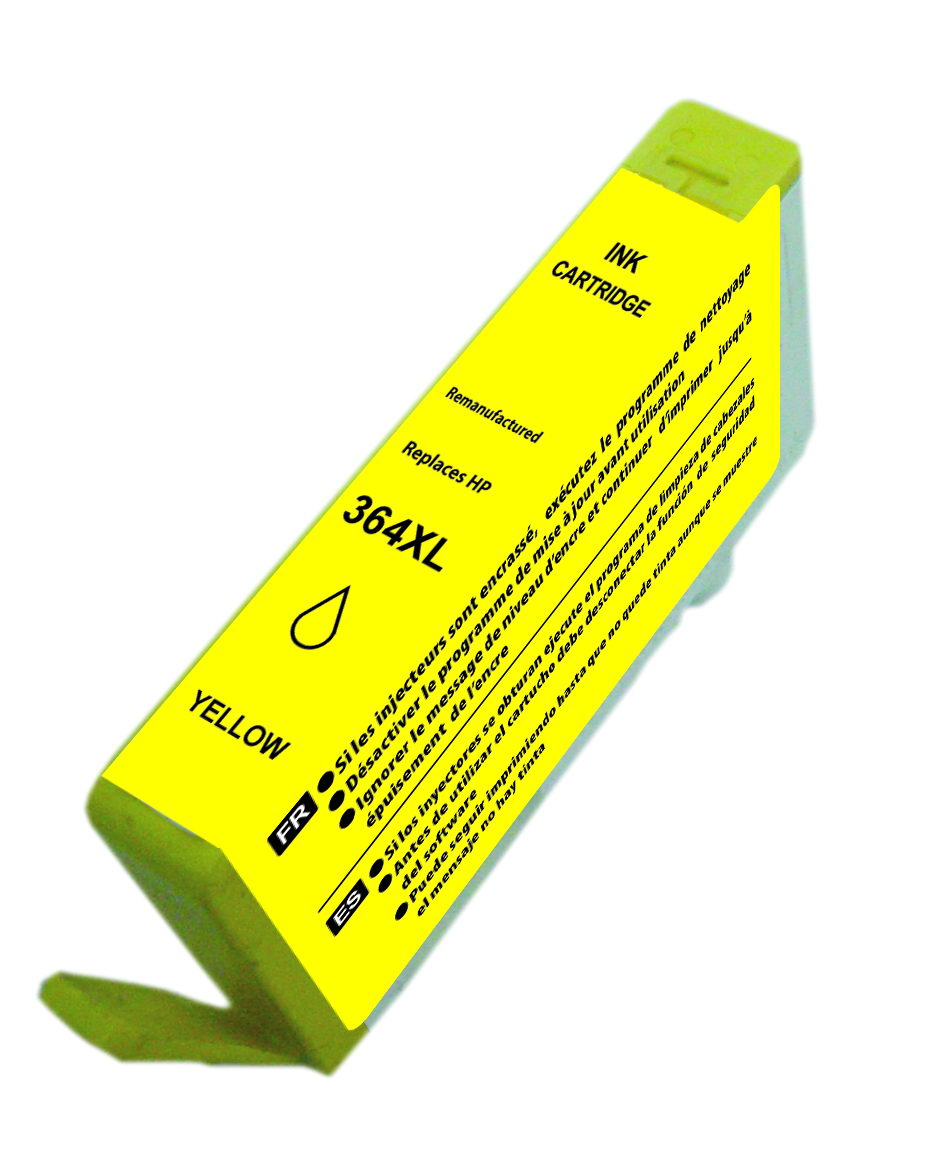 HP 364XL Amarillo Cartucho de Tinta Generico - Reemplaza CB325EE/CB320EE
