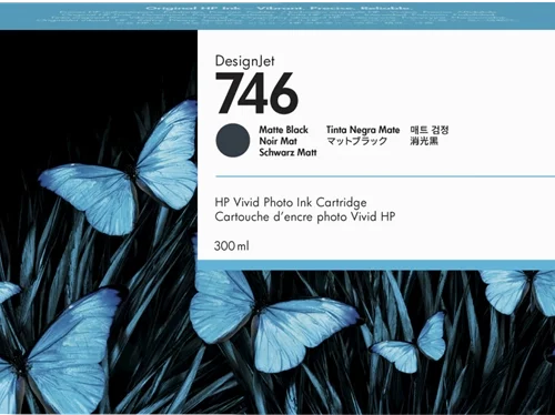 HP 746 Negro Mate Cartucho de Tinta Original - P2V83A