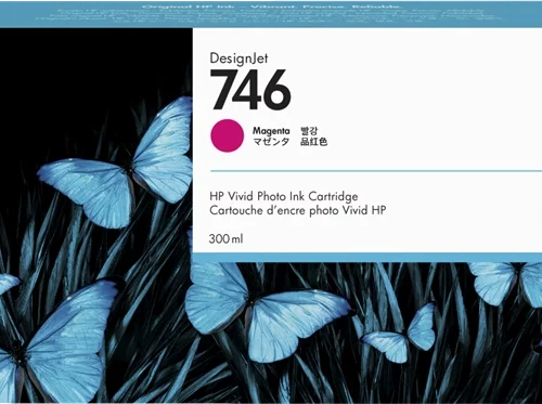HP 746 Magenta Cartucho de Tinta Original - P2V78A