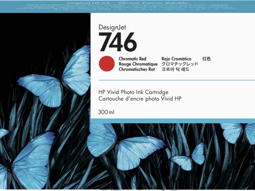HP 746 Rojo Cartucho de Tinta Original - P2V81A
