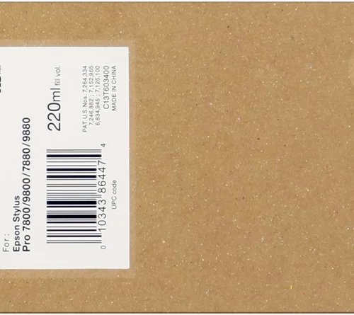 Epson T6034 Amarillo Cartucho de Tinta Original - C13T603400
