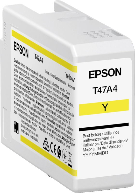 Epson T47A4 Amarillo Cartucho de Tinta Original - C13T47A400