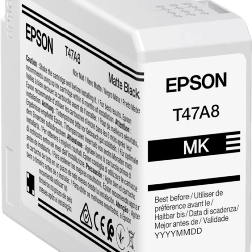 Epson T47A8 Negro Mate Cartucho de Tinta Original - C13T47A800