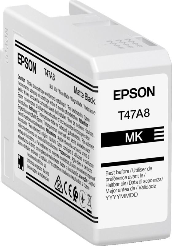 Epson T47A8 Negro Mate Cartucho de Tinta Original - C13T47A800