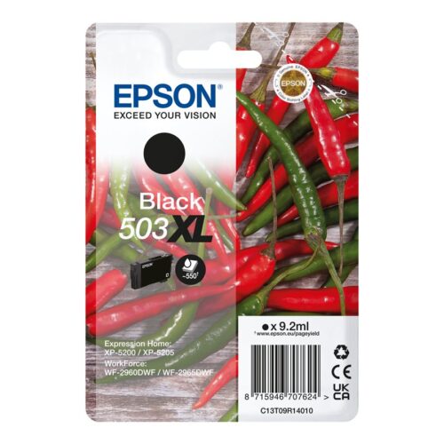 Epson 503XL Negro Cartucho de Tinta Original - C13T09R14010