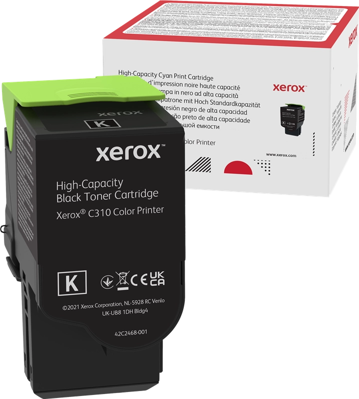 Xerox C310/C315 Negro Cartucho de Toner Original - 006R04364