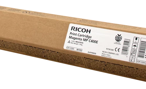 Ricoh Aficio MP-C300/MP-C400/MP-C401 Magenta Cartucho de Toner Original - 842237/842040/841552/841301