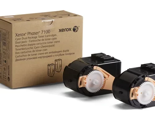 Xerox Phaser 7100 Cyan Pack de 2 Cartuchos de Toner Original - 106R02602
