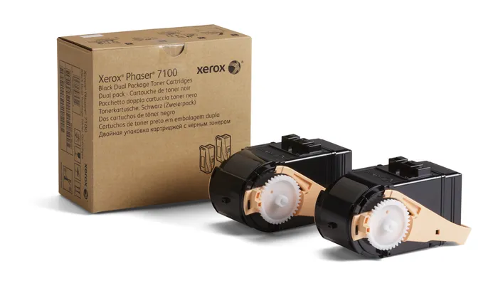 Xerox Phaser 7100 Negro Pack de 2 Cartuchos de Toner Original - 106R02605