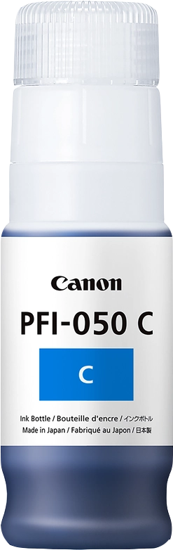 Canon PFI050 Cyan Botella de Tinta Original - PFI050C/5699C001