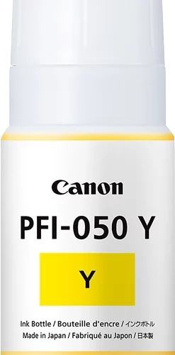 Canon PFI050 Amarillo Botella de Tinta Original - PFI050Y/5701C001