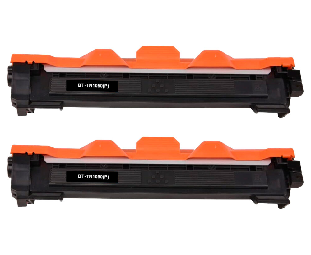 Brother TN1050 Negro Pack de 2 Cartuchos de Toner Genericos