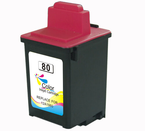 Lexmark 80 Color Cartucho de Tinta Generico - Reemplaza 12A1980E