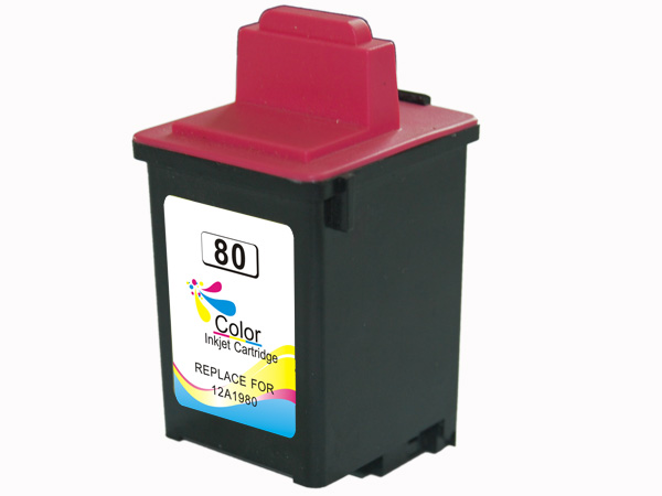 Lexmark 80 Color Cartucho de Tinta Generico - Reemplaza 12A1980E