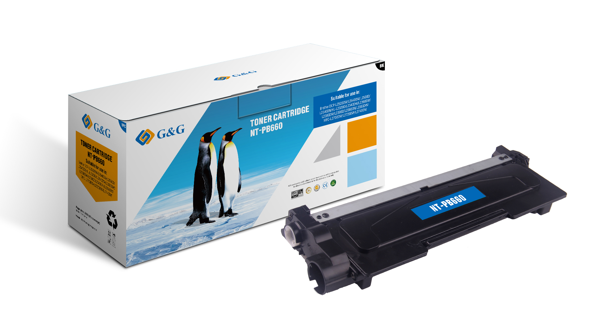 G&G Brother TN2320/TN2310 Negro Cartucho de Toner Generico