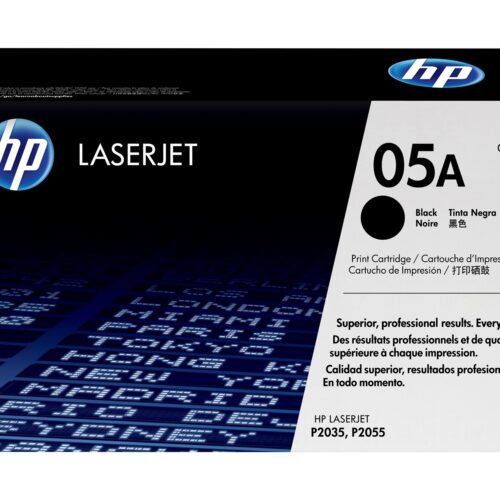 HP CE505A Negro Cartucho de Toner Original - 05A