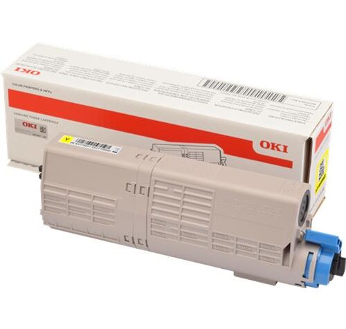 OKI C532DN/C542DN/MC573DN/MC563DN Amarillo Cartucho de Toner Original - 46490401