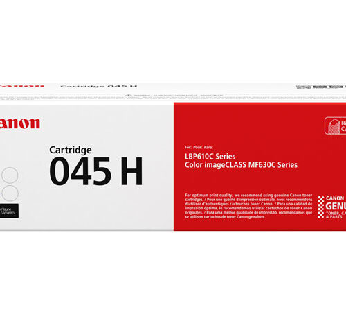 Canon 045H Amarillo Cartucho de Toner Original - 1243C002